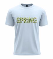 Spring Blossom Typography T-Shirt - Image 2