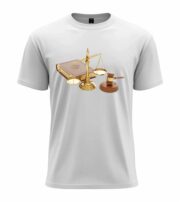 Justice Scale & Gavel  T-Shirt - Image 12