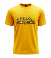 Hello December Wizard Theme  T-Shirt - Image 3