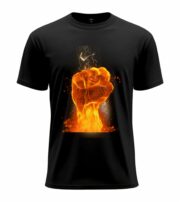 Flaming Fist Power T-Shirt