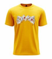 Festive Feather Garland Christmas T-Shirt - Image 13