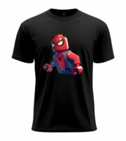 Block Hero Spider Character  T-Shirt - Image 14