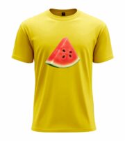 Minimal Watermelon Slice  T-Shirt - Image 3