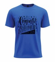Congrats Super Job Typography T-Shirt - Image 10