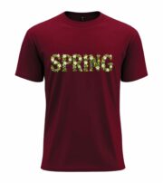 Spring Blossom Typography T-Shirt