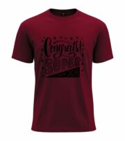 Congrats Super Job Typography T-Shirt - Image 8