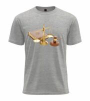 Justice Scale & Gavel  T-Shirt - Image 8