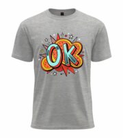 Pop Art OK  T-Shirt - Image 7