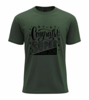 Congrats Super Job Typography T-Shirt - Image 6