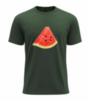 Minimal Watermelon Slice  T-Shirt - Image 9