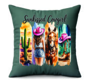 Sunkissed Cowgirl Western Style Cushion - Image 10
