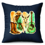 Western Cowgirl Rustic Vibes Cushion