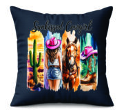 Sunkissed Cowgirl Western Style Cushion - Image 11