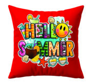 Hello Summer Tropical Vibes Cushion - Image 11