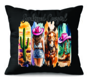 Sunkissed Cowgirl Western Style Cushion - Image 13