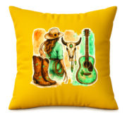 Western Cowgirl Rustic Vibes Cushion - Image 3