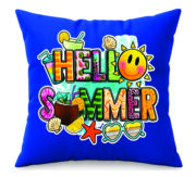Hello Summer Tropical Vibes Cushion - Image 3