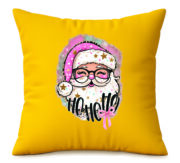 Ho Ho Ho Cute Santa Christmas Cushion - Image 3