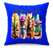 Sunkissed Cowgirl Western Style Cushion - Image 4
