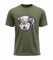 Alpha Wolf Head  T-Shirt - Image 10