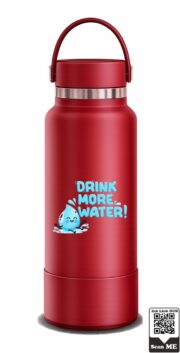 Drink More Water Stainless Steel Insulated Water Bottle - Image 2