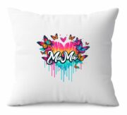 Mama Butterfly Rainbow Cushion - Image 2