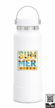 Summer Vibes Insulated Stainless Steel Bottle