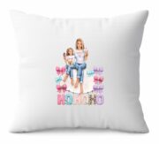 Ho Ho Ho Mom and Daughter Cushion - Image 2