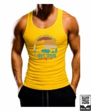 Men's Just Work for My Cat Vintage Printed Vest - Image 2
