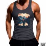Men's Mountain Explorer Scenic Printed Vest