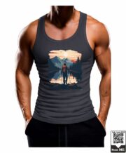 Men's Mountain Explorer Scenic Printed Vest