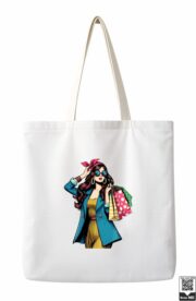 Fashion Diva Girl Tote Bag - Image 10