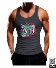 Men's Faith Cross Printed Vest - Image 10