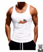 Men's Too Chill Astronaut Printed Vest - Image 10