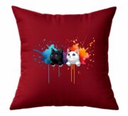 Color Splash Cat Duo Cushion - Image 10