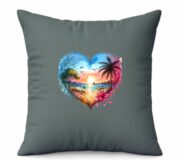 Heart Sunset Beach Cushion - Image 10