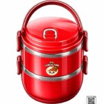 It's Lunch Time Double Layer Thermal Food Container
