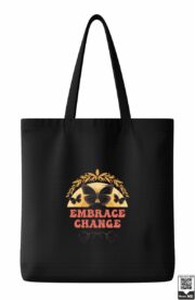 Embrace Change Butterfly Tote Bag