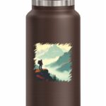 Mountain Adventure Insulated Stainless Steel Bottle