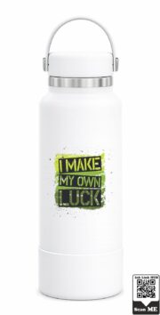I Make My Own Luck Insulated Stainless Steel Bottle - Image 2