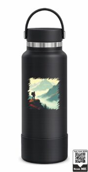 Mountain Adventure Insulated Stainless Steel Bottle - Image 3
