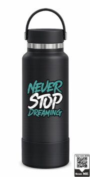 Never Stop Dreaming Insulated Stainless Steel Bottle - Image 2