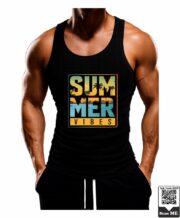 Men's Summer Vibes Beach Printed Vest - Image 2