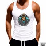 Men's Gentleman Gorilla Graphic Printed Vest