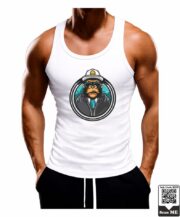 Men's Gentleman Gorilla Graphic Printed Vest