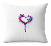 Butterfly Heart Art Cushion - Image 13