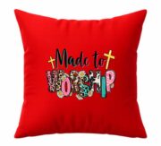 Made to Worship Christian Cushion - Image 3