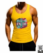 Men's Faith Cross Printed Vest - Image 2