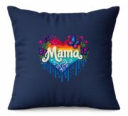 Mama Rainbow Heart Cushion - Image 3