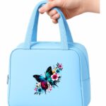 Floral Butterfly Multi-Purpose Portable Bag
